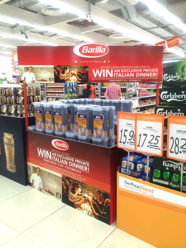 Barilla Pallet Display