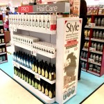 Products display shelving