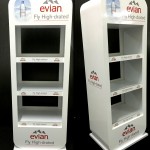 Evian Standee